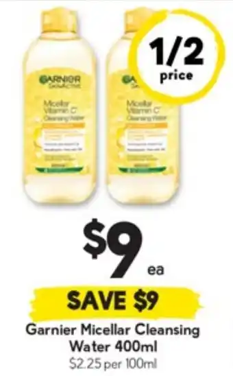 Drakes Garnier Micellar Cleansing Water offer