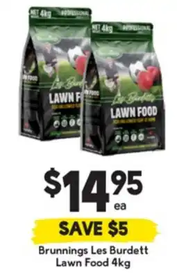 Drakes Brunnings Les Burdett Lawn Food offer