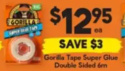 Drakes Gorilla Tape Super Glue Double Sided offer