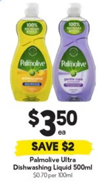 Palmolive Ultra Dishwashing Liquid
