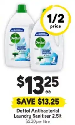 Drakes Dettol Antibacterial Laundry Sanitiser offer