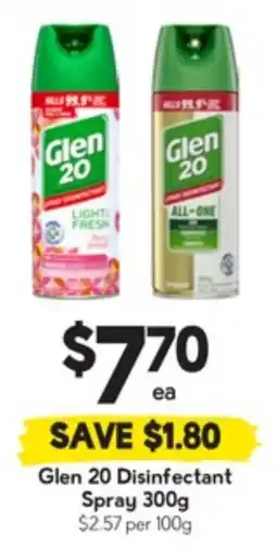 Drakes Glen 20 Disinfectant Spray offer
