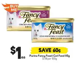 Drakes Purina Fancy Feast Cat Food offer