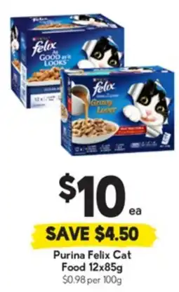 Drakes Purina Felix Cat Food offer