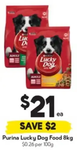 Drakes Purina Lucky Dog Food offer