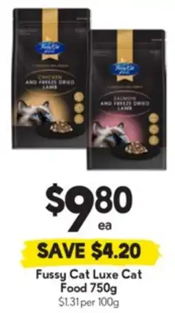 Drakes Fussy Cat Luxe Cat Food offer