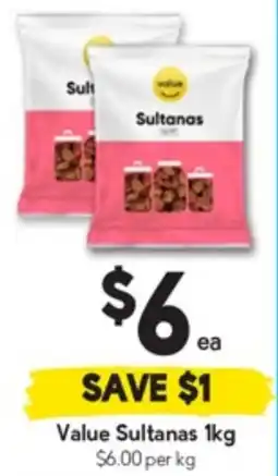 Drakes Value Sultanas offer