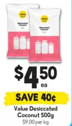 Drakes Value Desiccated Coconut offer