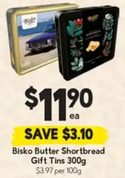 Drakes Bisko Butter Shortbread Gift Tins offer