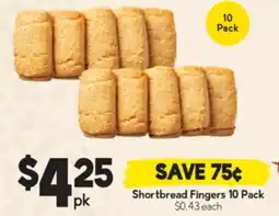 Drakes Shortbread Fingers offer