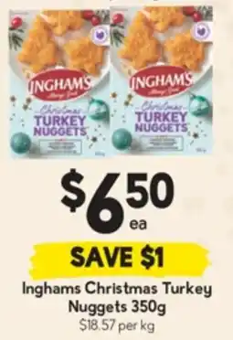 Drakes Inghams Christmas Turkey Nuggets offer