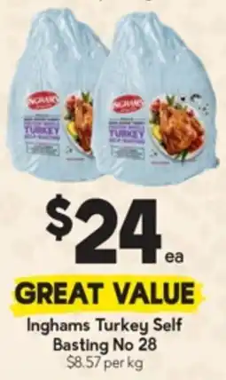 Drakes Inghams Turkey Self Basting No 28 offer