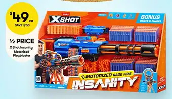 X Shot Insanity Motorised Playblaster