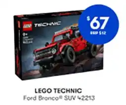 BIG W Lego technic ford bronco suv 42213 offer
