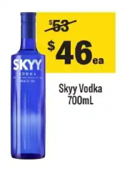 Liquorland Skyy Vodka offer