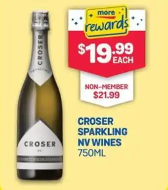 SipnSave Croser sparkling nv wines offer