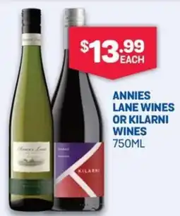 SipnSave Annies lane wines or kilarni wines offer