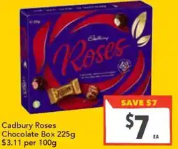 Supa Valu Cadbury Roses Chocolate Box offer