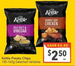 Supa Valu Kettle Potato Chips Selected Varieties offer