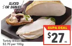 Supa Valu Turkey Breast offer