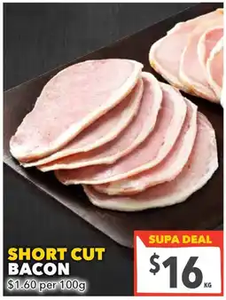 Supa Valu Short cut bacon offer