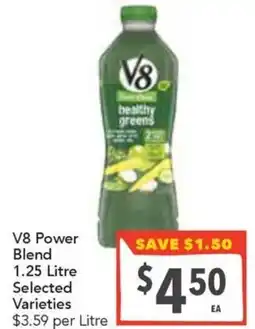 Supa Valu V8 Power Blend Selected Varieties offer