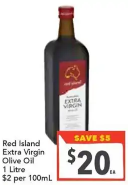 Supa Valu Red Island Extra Virgin Olive Oil offer