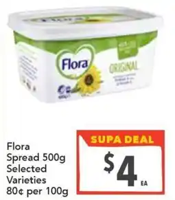 Supa Valu Flora Spread Selected Varieties offer