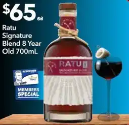 Supa Valu Ratu Signature Blend 8 Year Old offer