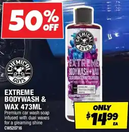 Autobarn Extreme bodywash & wax offer