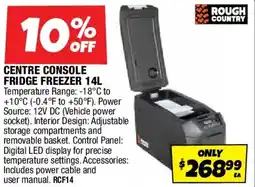 Autobarn Centre console fridge freezer offer