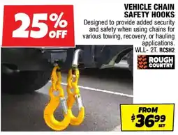Autobarn Vehicle chain safety hooks offer