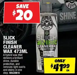 Autobarn Slick finish cleaner wax offer