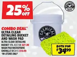 Autobarn Ultra clear detailing bucket and wash pad offer