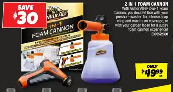 Autobarn 2 in 1 foam cannon offer