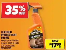 Autobarn Leather protectant offer