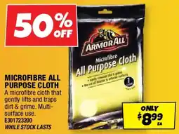 Autobarn Microfibre all purpose cloth offer