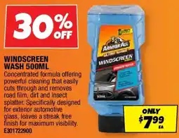 Autobarn Windscreen wash offer