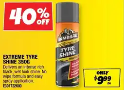 Autobarn Extreme tyre shine offer