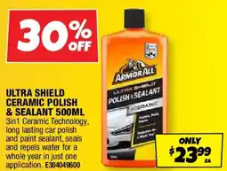 Autobarn Ultra shield ceramic polish & sealant offer