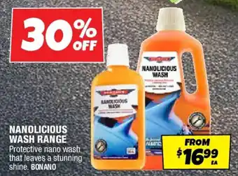 Autobarn Nanolicious wash range offer
