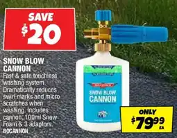 Autobarn Snow blow cannon offer