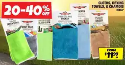 Autobarn Cloths, drying towels, & chamois offer