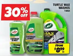 Autobarn Turtle wax washes offer