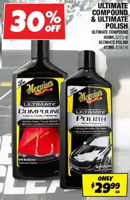 Autobarn Ultimate compound & ultimate polish offer