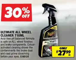 Autobarn Ultimate all wheel cleaner offer
