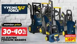 Autobarn All electric pressure washers offer