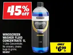 Autobarn Windscreen washer fluid concentrate offer