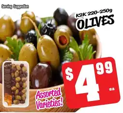 Farmer Jack's Olives offer
