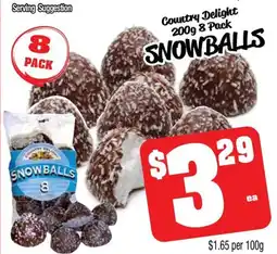 Farmer Jack's Country delight snowballs offer